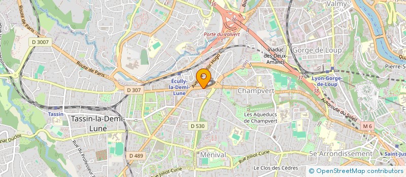 localisation de l'entreprise MOUVEM EUCHARISTIQUE DES JEUNE  TASSIN-LA-DEMI-LUNE