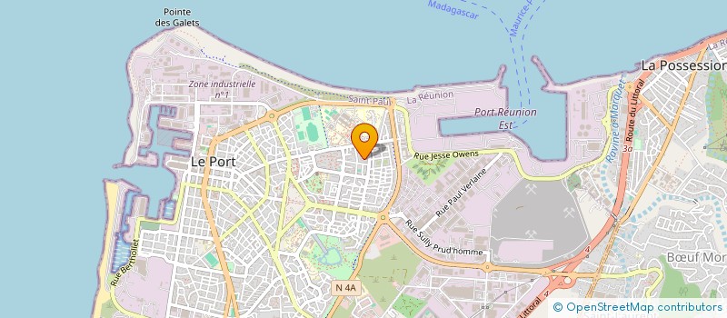 localisation de l'entreprise MOUVEMENT ANSANM à LE PORT