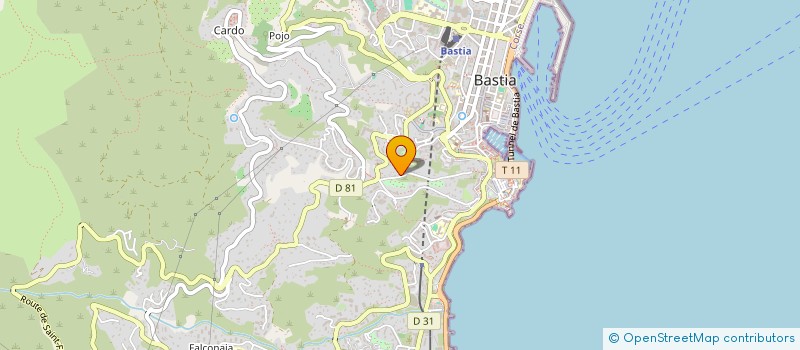 localisation de l'entreprise MOUVEMENT ARTISTIQUE à BASTIA