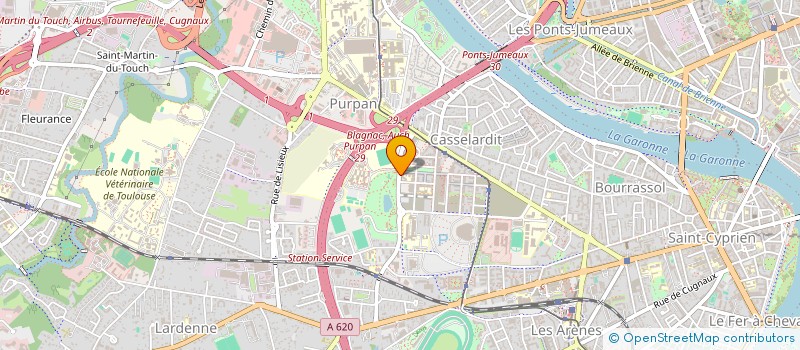 localisation de l'entreprise MOUVEMENT ASSOCIATIF GERE PAR UN RESEAU D'ETUDIANTS EN ERGOTHERAPIE TOULOUSAIN à TOULOUSE