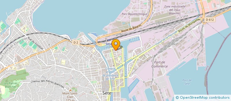 localisation de l'entreprise MOUVEMENT ASSOCIATIF LYCANTHROPE  SETE