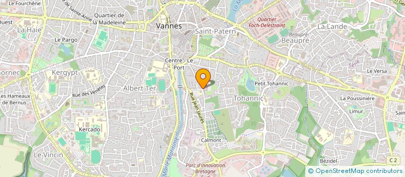 localisation de l'entreprise MOUVEMENT CHRETIEN DES RETRAITES          DU DIOCESE DE VANNES à VANNES