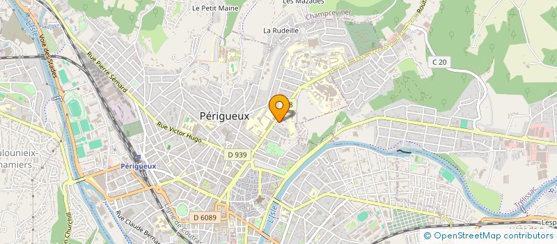 localisation de l'entreprise MOUVEMENT CHRETIEN DES RETRAITES VIE MONTANTE EN PERIGORD à PERIGUEUX
