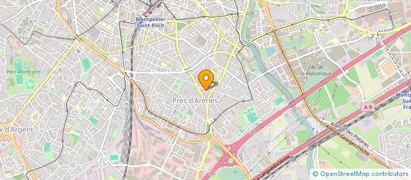 localisation de l'entreprise MOUVEMENT CIRCULAIRE ETUDIANT à MONTPELLIER