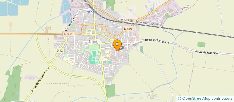 localisation de l'entreprise MOUVEMENT D'ACTION CITOYENNE  NANGIS