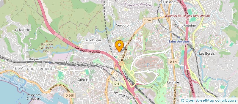 localisation de l'entreprise MOUVEMENT D'ESPERANCE POUR LA CASTELLANE à MARSEILLE