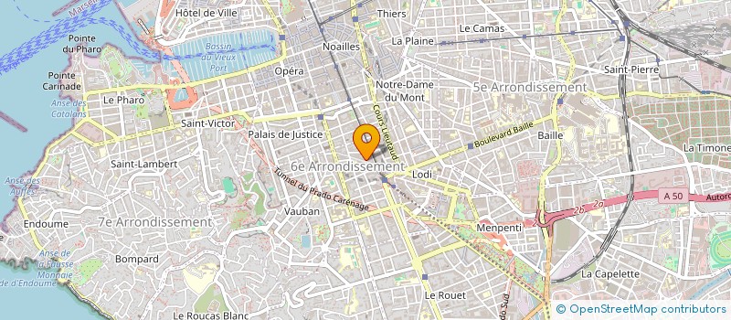 localisation de l'entreprise MOUVEMENT DE JEUNESSE BATISSEURS DE LA LIBERTE à MARSEILLE