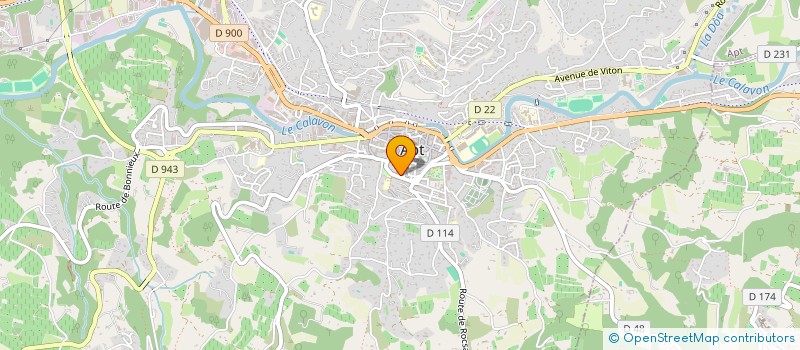 localisation de l'entreprise MOUVEMENT DE LA PAIX - COMITE DU PAYS D'APT à APT