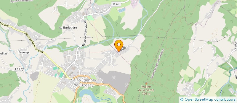 localisation de l'entreprise MOUVEMENT DE REFLEXION DE JEUNES VOIRONNAIS  SAINT-AUPRE