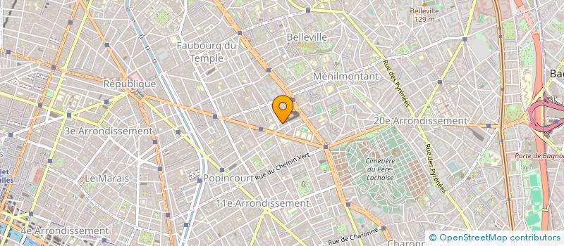 localisation de l'entreprise MOUVEMENT DES ARTISTES MARATONS  PARIS