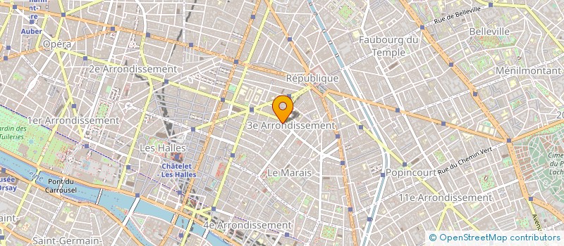 localisation de l'entreprise MOUVEMENT DES JEUNES POUR UNE OPPOSITION à PARIS