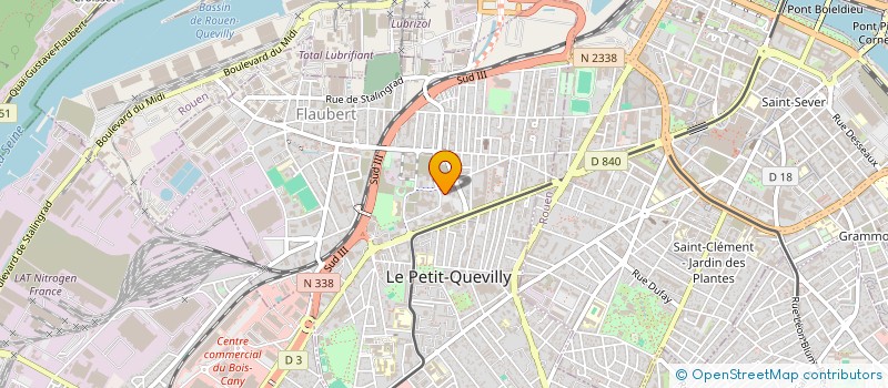 localisation de l'entreprise MOUVEMENT DES PARENTS SENEGALAIS  LE PETIT-QUEVILLY