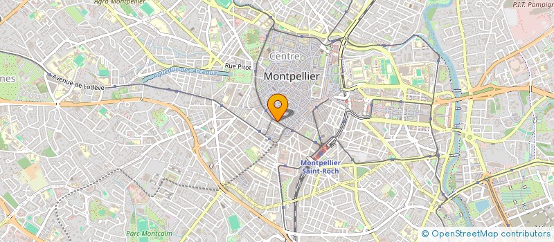 localisation de l'entreprise MOUVEMENT DU CIEL VERTICAL à MONTPELLIER