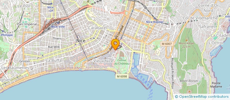 localisation de l'entreprise MOUVEMENT DU SUD  NICE