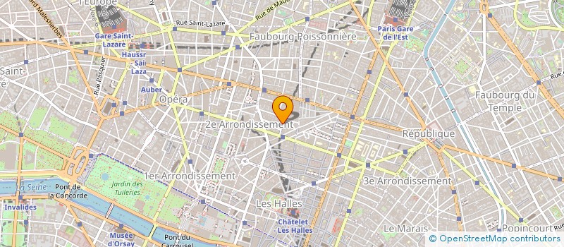localisation de l'entreprise MOUVEMENT ENVIRONNEMENT ET COMMUNICATION à PARIS