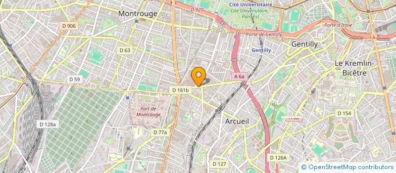 localisation de l'entreprise MOUVEMENT ET ECOLE DU DOS  ARCUEIL
