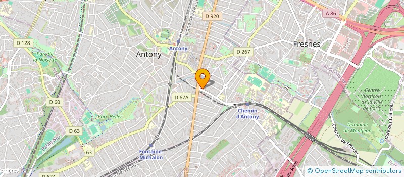 localisation de l'entreprise MOUVEMENT EUROPEEN FR HAUTS-DE-SEINE à ANTONY