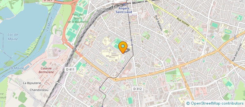 localisation de l'entreprise MOUVEMENT EUROPEEN FRANCE-MAINE ET LOIRE à ANGERS