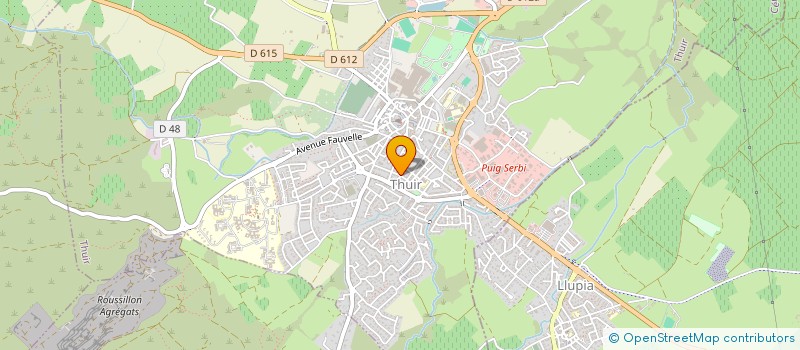 localisation de l'entreprise MOUVEMENT EUROPEEN-FRANCE-PYRENEES-ORIENTALES (ME-F-PO)  THUIR