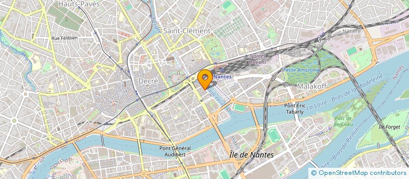 localisation de l'entreprise MOUVEMENT EUROPEEN LOIRE-ATLANTIQUE à NANTES
