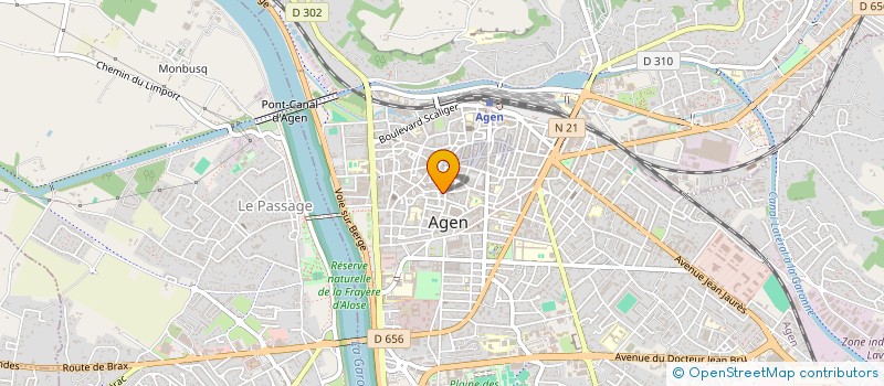 localisation de l'entreprise MOUVEMENT FRANCAIS PLANNING FAMILIAL  AGEN