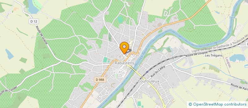 localisation de l'entreprise MOUVEMENT FRANCAIS POUR LE PLANNING FAMILIAL,ASS.DEP.DU TARN à RABASTENS