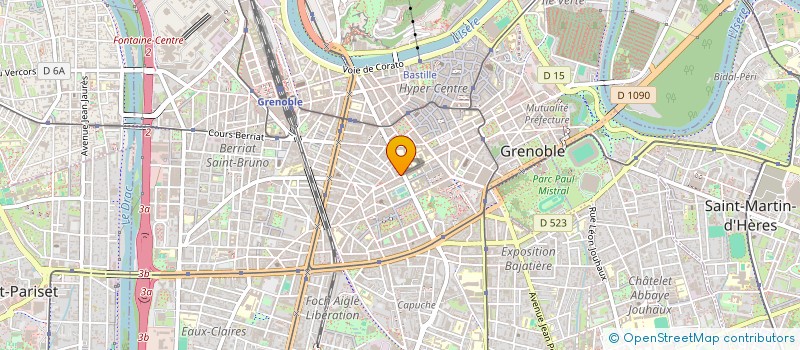 localisation de l'entreprise MOUVEMENT FRANCAIS POUR LE PLANNING FAMILIAL, ASSOCIATION DEPARTEMENTALE DE L'ISERE à GRENOBLE