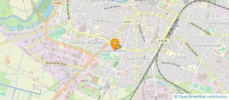 localisation de l'entreprise MOUVEMENT FRANCAIS POUR LE PLANNING FAMILIAL - ASSOCIATION DEPARTEMENTALE DES DEUX-SEVRES  NIORT