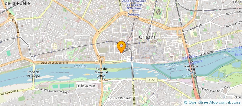 localisation de l'entreprise MOUVEMENT FRANCAIS POUR LE PLANNING FAMILIAL ASSOCIATION DEPARTEMENTALE DU LOIRET  ORLEANS