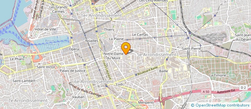 localisation de l'entreprise MOUVEMENT JEUNES FEMMES GROUPES DE MARSEILLE à MARSEILLE