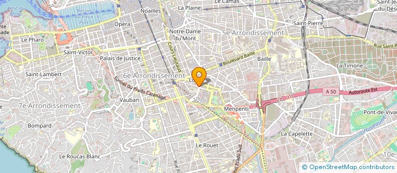 localisation de l'entreprise MOUVEMENT MISSAK MANOUCHIAN à MARSEILLE