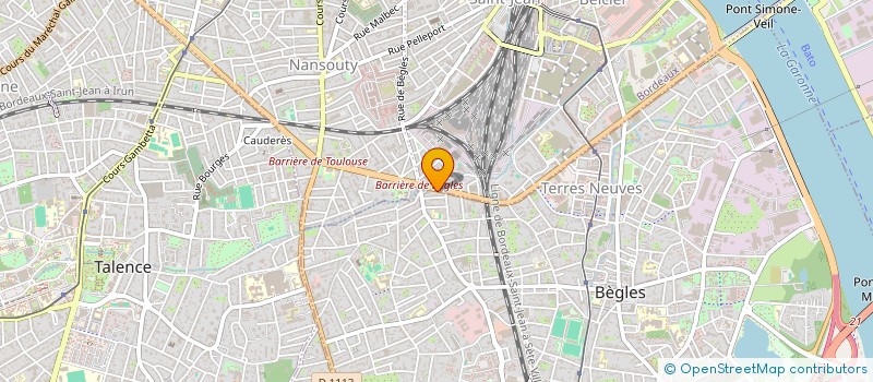 localisation de l'entreprise MOUVEMENT NATIONAL DES CHOMEURS ET PRECAIRES GIRONDE à BEGLES