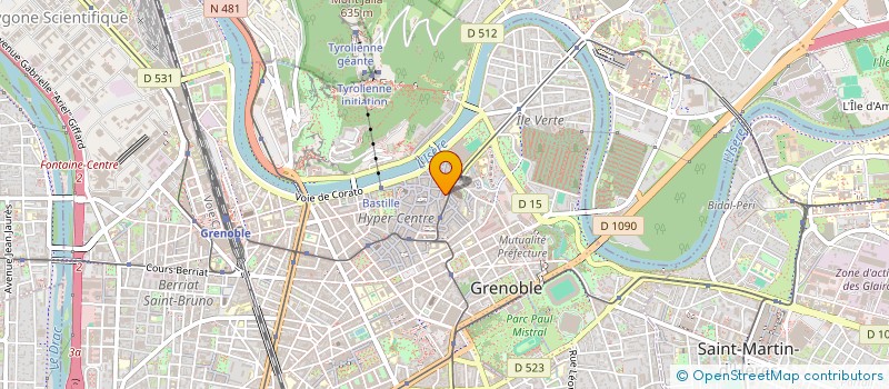localisation de l'entreprise MOUVEMENT PERPETUEL  GRENOBLE