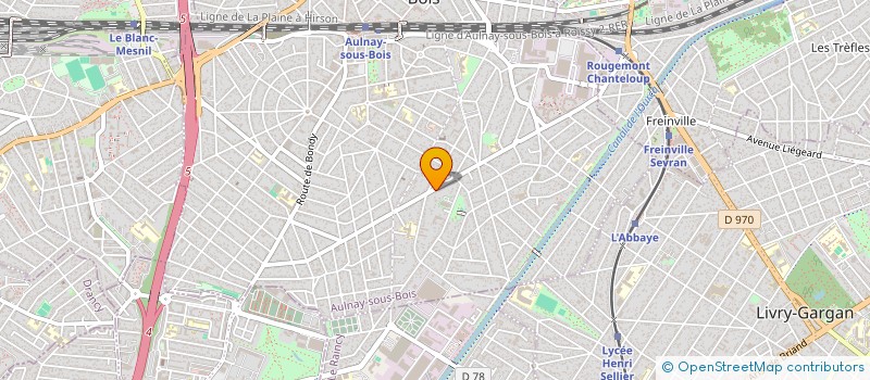 localisation de l'entreprise MOUVEMENT POPULAIRE DE LA NATION à AULNAY-SOUS-BOIS