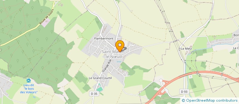 localisation de l'entreprise MOUVEMENT POPULAIRE DU BEAUVAISIS  SAINT-MARTIN-LE-NUD