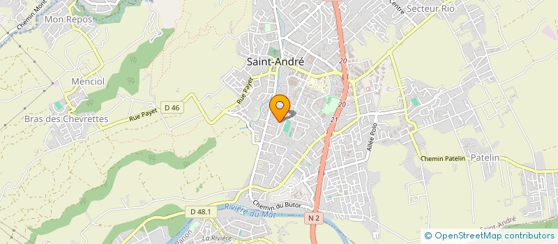 localisation de l'entreprise MOUVEMENT POUR L'ENTRAIDE ET LA SOLIDARITE ACTIVE à SAINT-ANDRE