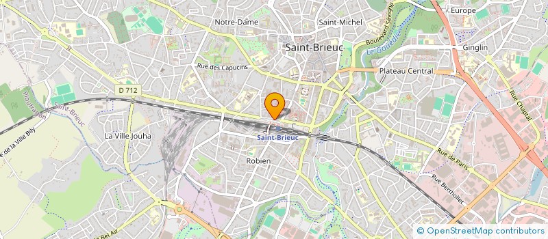 localisation de l'entreprise MOUVEMENT POUR  PLANNING FAMILIAL DES COTES DU NORD à SAINT-BRIEUC