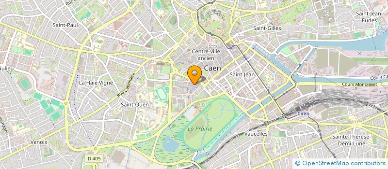 localisation de l'entreprise MOUVEMENT POUR UNE FRANCE FEDERALE à CAEN