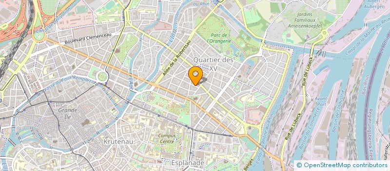 localisation de l'entreprise MOUVEMENT REUSSIR STRASBOURG à STRASBOURG