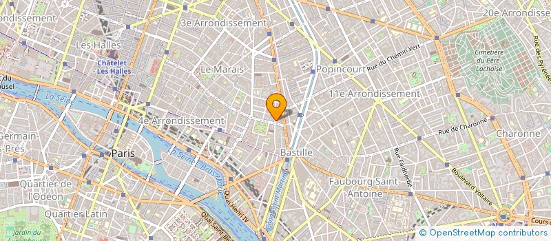 localisation de l'entreprise MOUVEMENT SILLAGE  PARIS