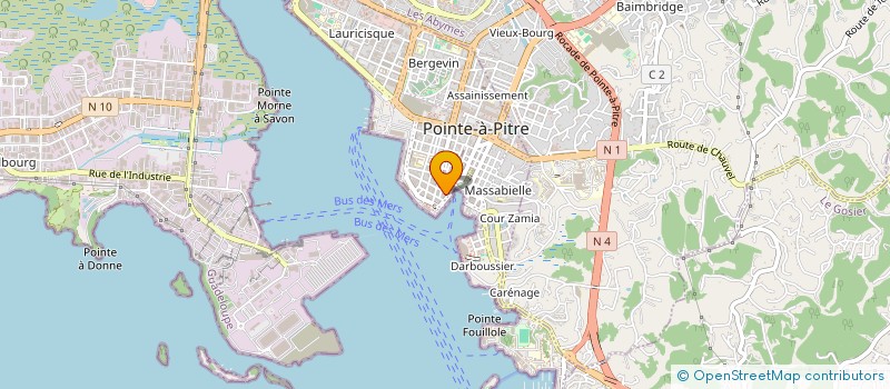 localisation de l'entreprise MOUVEMENT SOCIALISTE GUADELOUPEEN à POINTE-A-PITRE