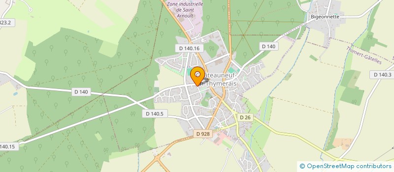localisation de l'entreprise MOUVEMENT SOCIO-CULTUREL ET HUMANITAIRE à CHATEAUNEUF-EN-THYMERAIS
