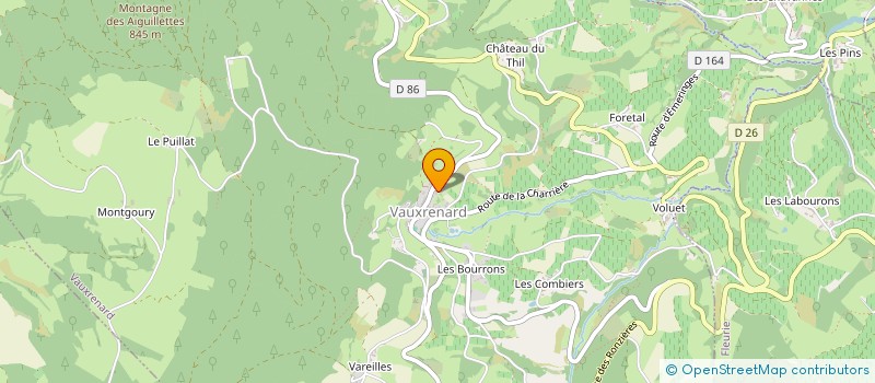 localisation de l'entreprise MOUVEMENT SOLIDAIRE ET INCLUSIF DU VIN  VAUXRENARD