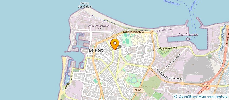 localisation de l'entreprise MOUVEMENT SOLIDAIRE PORTOIS  LE PORT