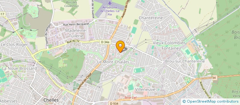 localisation de l'entreprise MOUVEMENT T 77  CHELLES