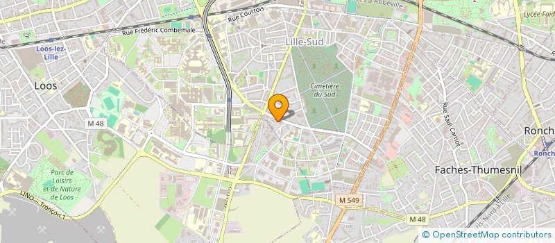 localisation de l'entreprise MOUVEMENT TIDJANE DE LILLE (MOTIL) à LILLE