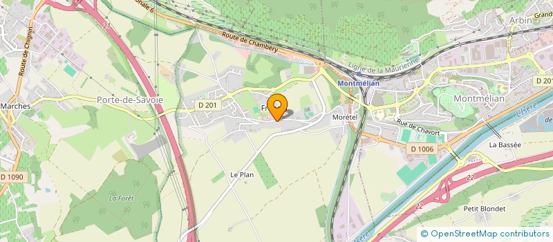 localisation de l'entreprise MOUVEMENT TOUS PAYSANS  PORTE-DE-SAVOIE