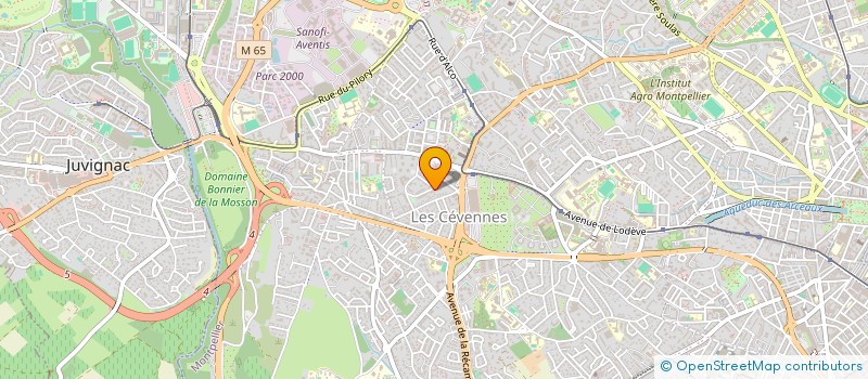 localisation de l'entreprise MOUVEMENT UNIFIE DES RAPATRIES à MONTPELLIER
