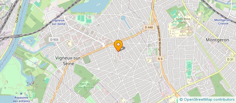 localisation de l'entreprise MOUVEMENT ZEN à VIGNEUX-SUR-SEINE