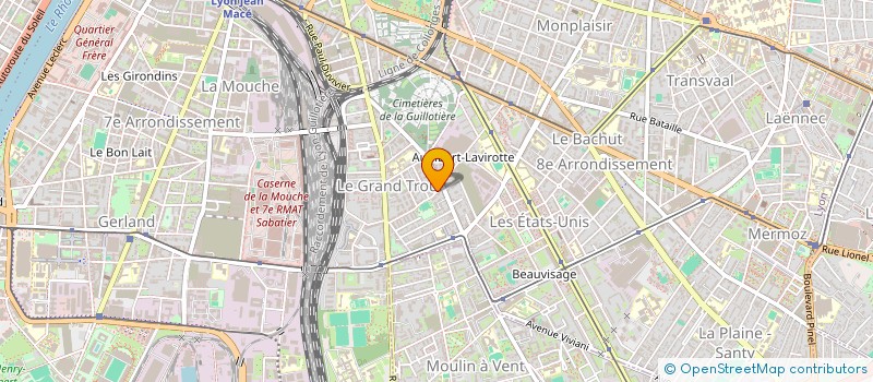 localisation de l'entreprise MOUVEMENTAL  LYON